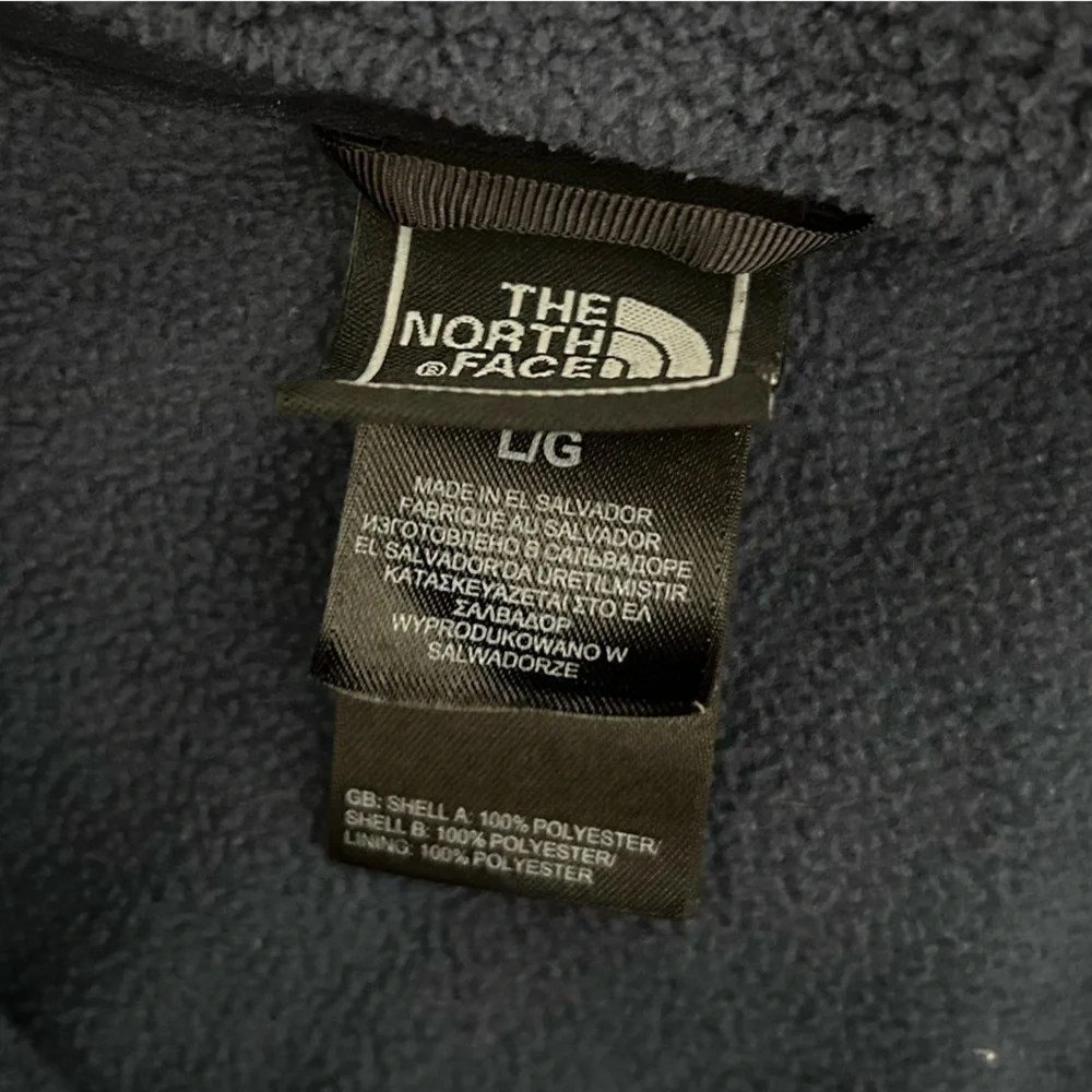 The North Face jacket Navy Full-Zip Fleece